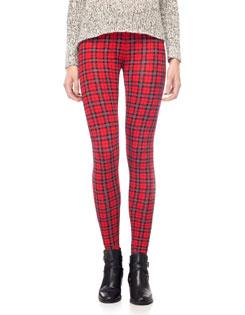 Leggins stravidarius rojos