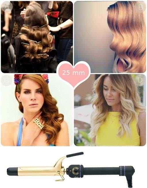 Pelo Rizado 25 mm