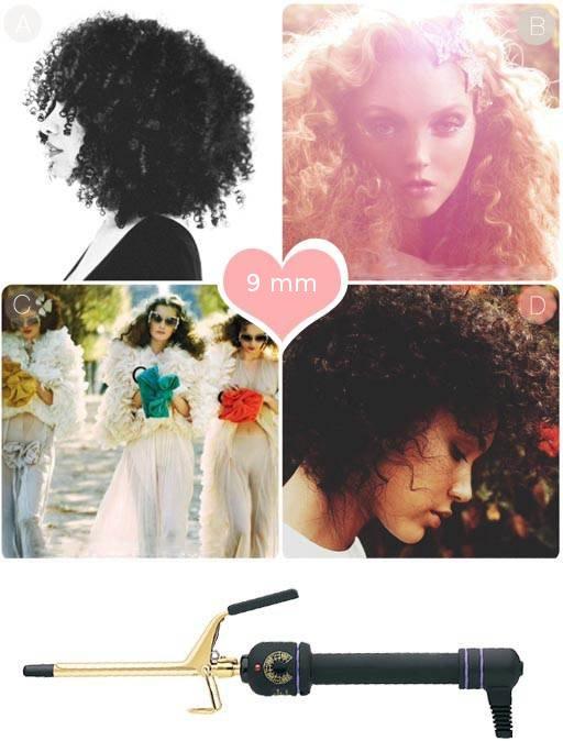 Pelo Rizado 9 mm