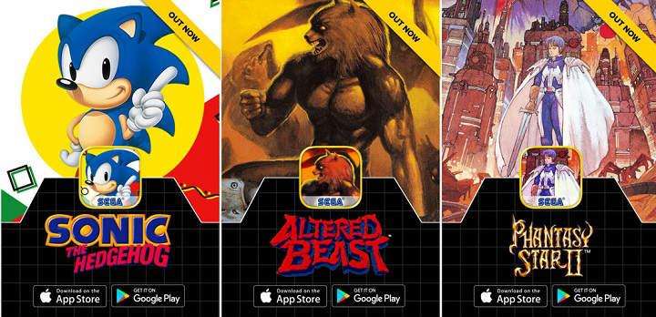 juegos retro de mega drive y sega gratis para Android e iOS