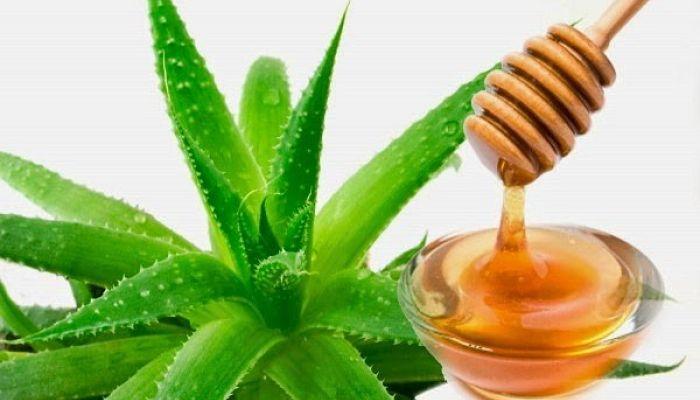 mascarilla de miel y sabila