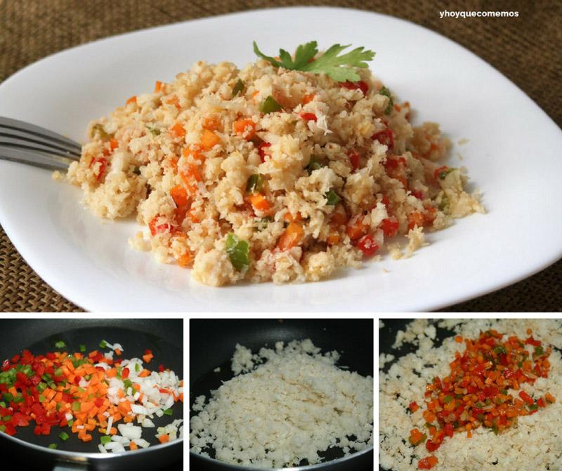 receta cuscus de coliflor