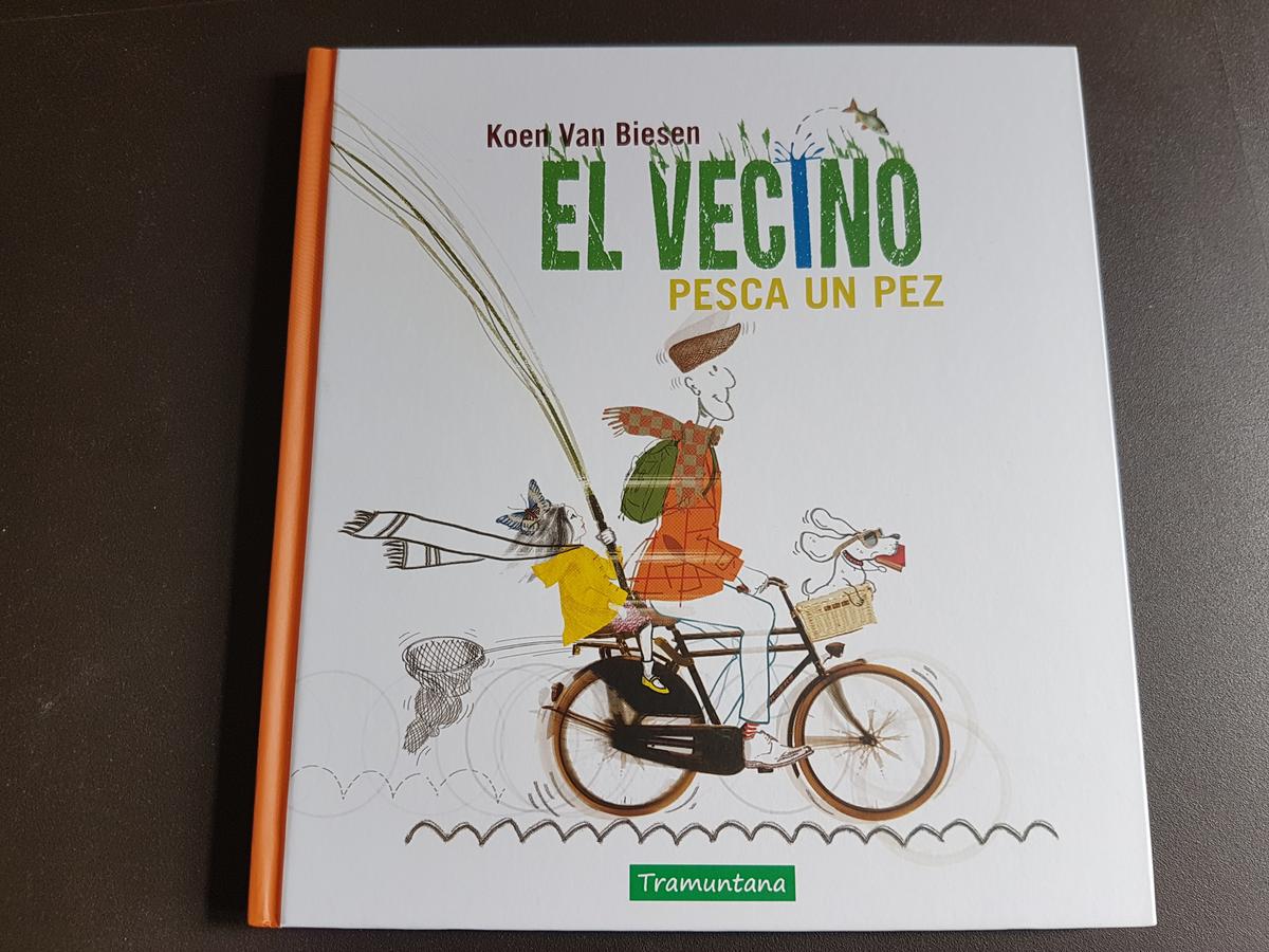 portada el vecino pesca un pez, negativo y positivo