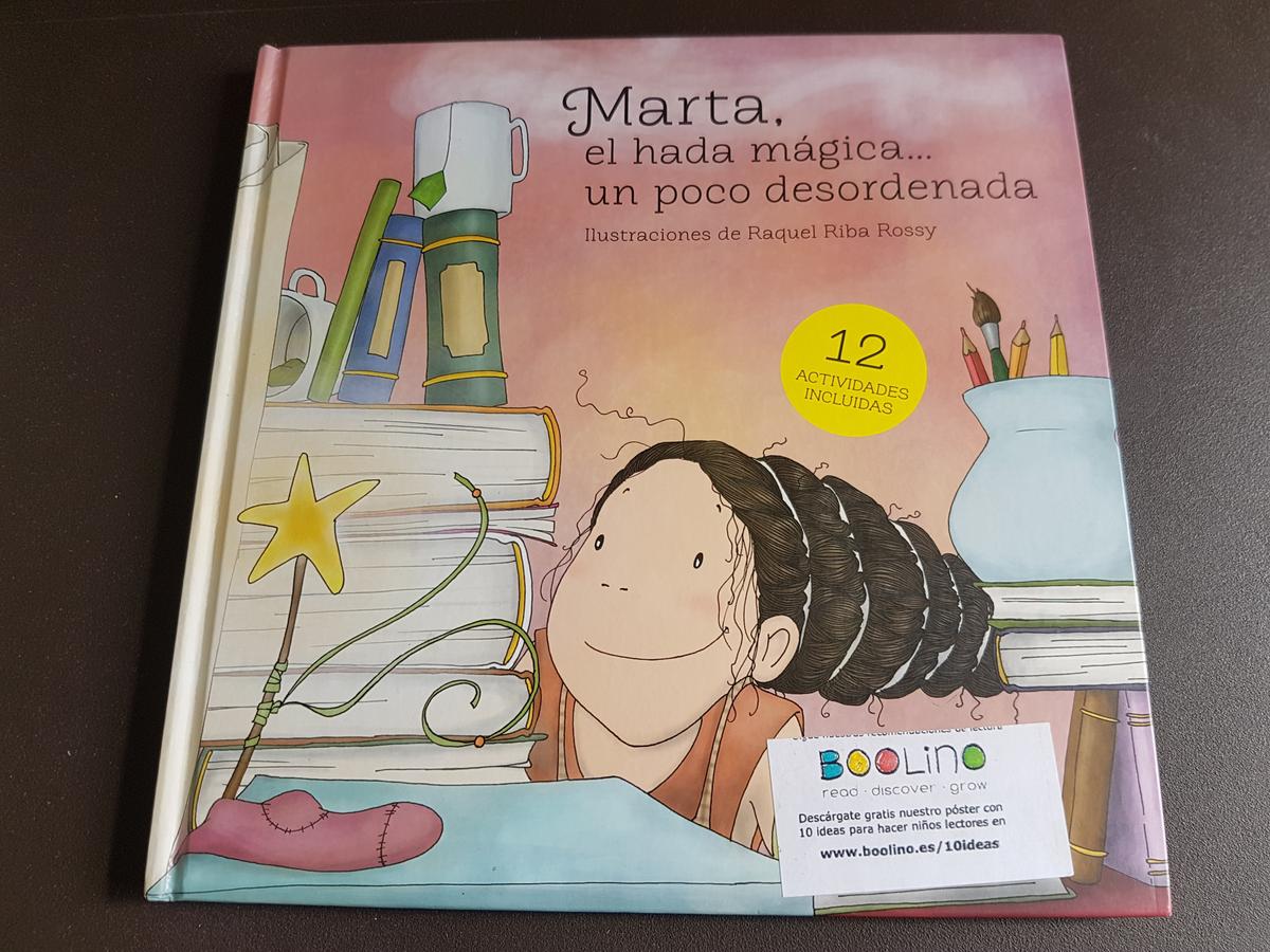 portada libro orden y caos, marta el hada desordenada