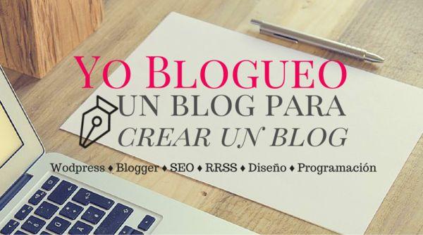 para crear un blog