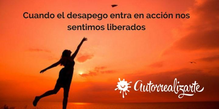 El desapego y la sensación de liberación que sentimos al practicarlo