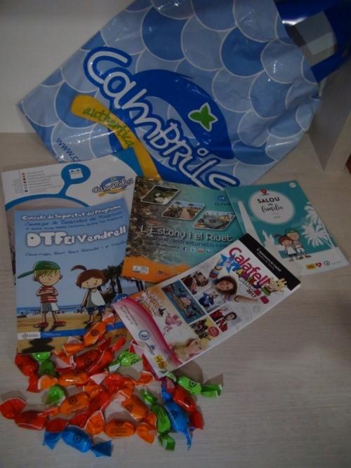 Bolsa promocional de Cambrils Turismo