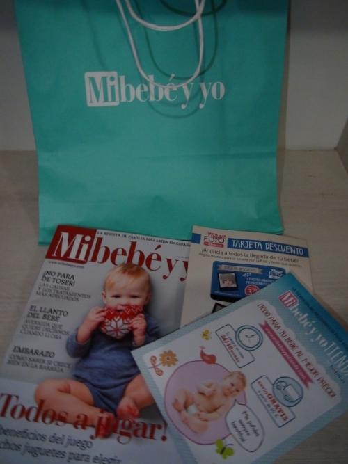 Revista y folletos de Mibebé y yo