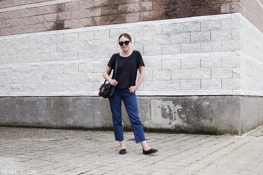 Trini |Levis jeans Céline ballerina flats