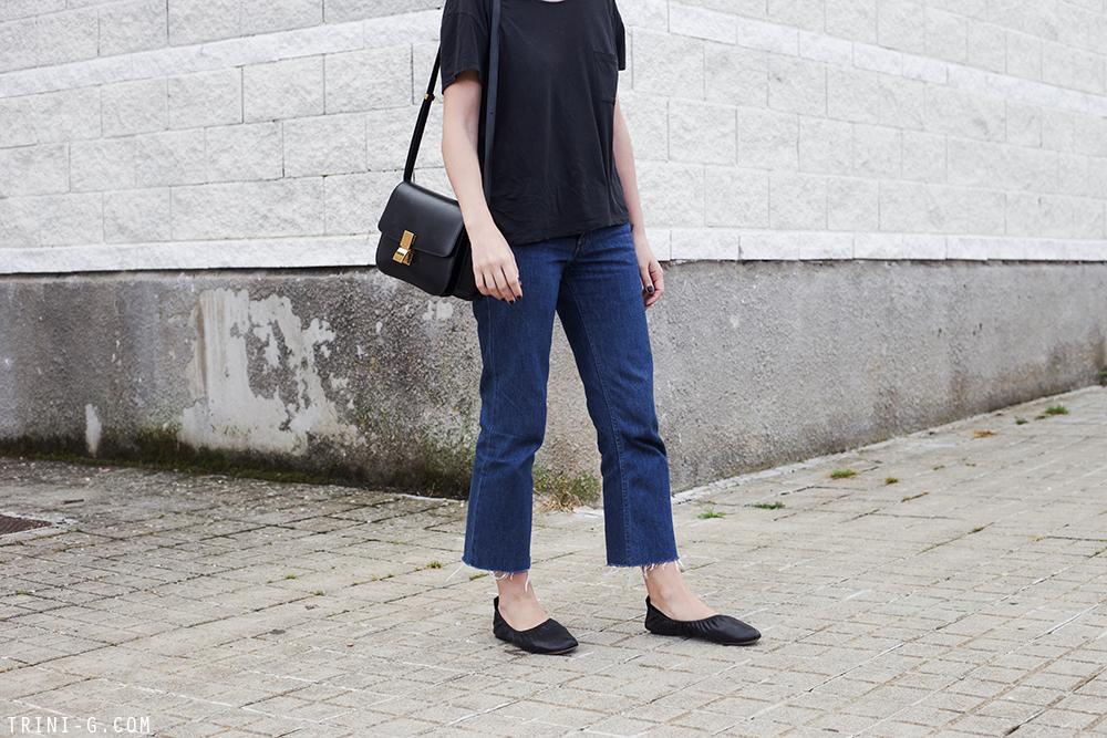 Trini |Levis jeans Céline ballerina flats