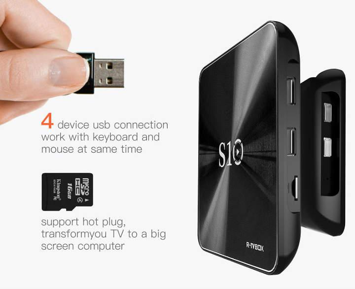 Android TV Box con KODI 17.3 Krypton preinstalado y Android 7.1