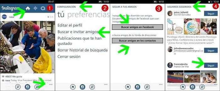 Buscando personas en Facebook