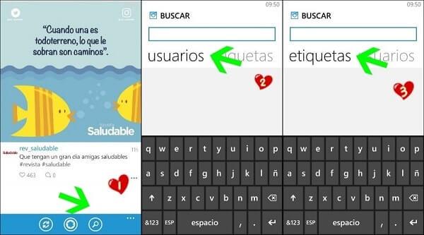 como usar etiquetas y usuarios