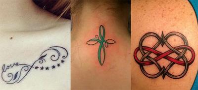 tatuajes infinito para mujeres