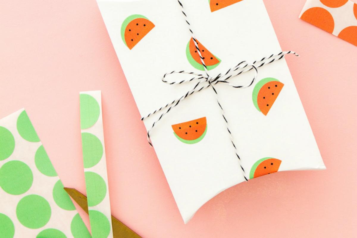 diy papel de regalo