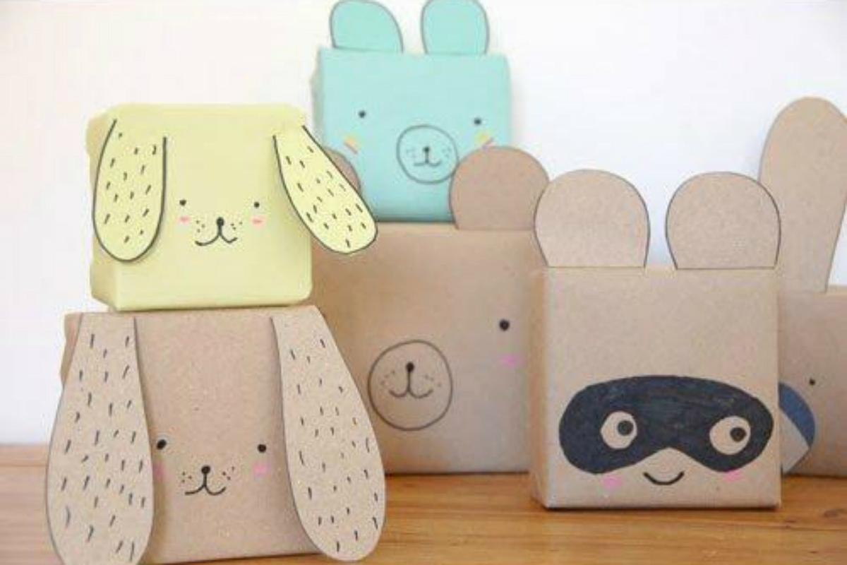 envoltorio papel regalo para niños