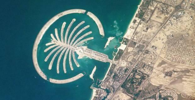 Palmera island aereal view