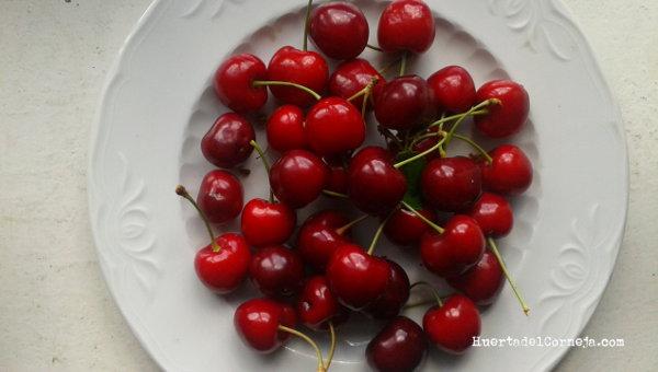 Cerezas tipo California.