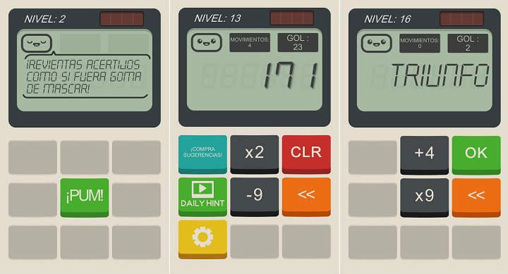 juego de matematicas y calculo para Android tipo cifras y letras aplicacion rompecabezas con calculadora