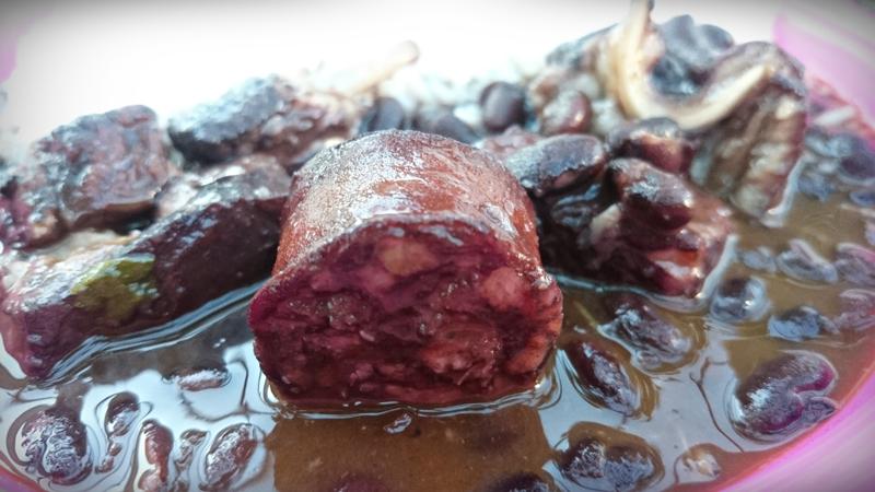 Elaboración de la feijoada receta