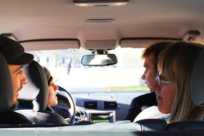 viajes compartidos en auto