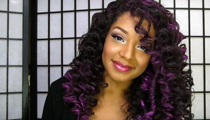 peinado cabello rizado