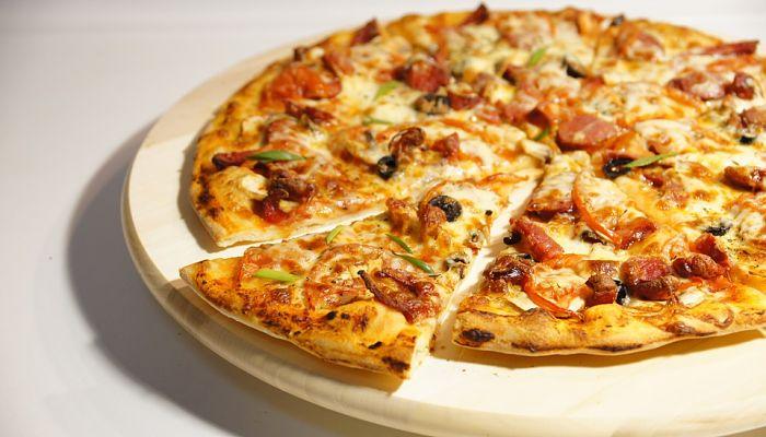 pizza de casabe baja en calorias