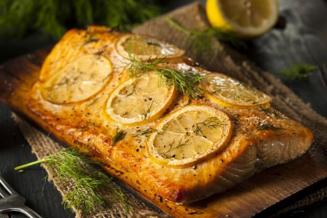 salmon al limon