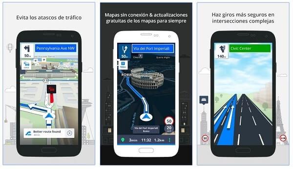 Sygic Aplicación GPS Android