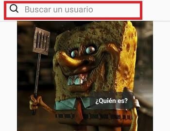 buscar un usuario