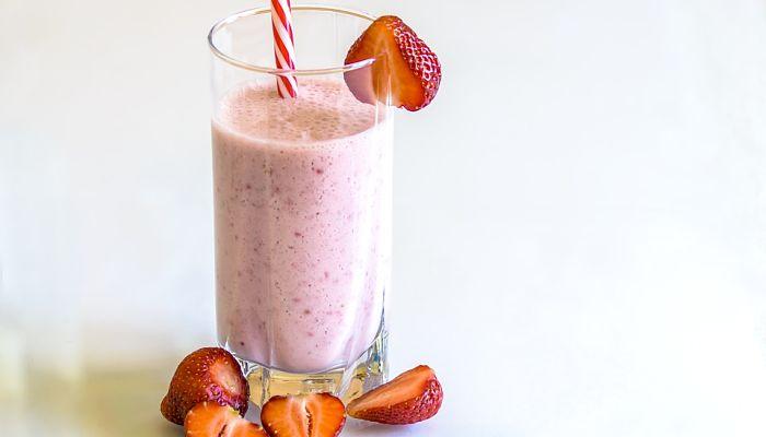 batido de frutos rojos
