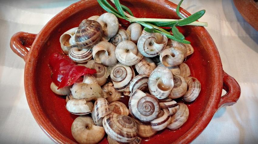 Caracoles receta casera