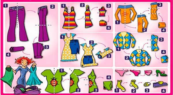 maleta-vacaciones-avion-ropa-vuelos-baratos-doblar-ropa-enrollandola