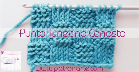 Punto Tunecino - Crochet Tunecino Canasta