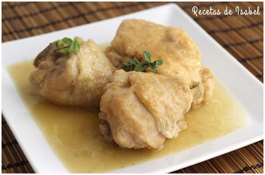 Receta de pollo a la cerveza