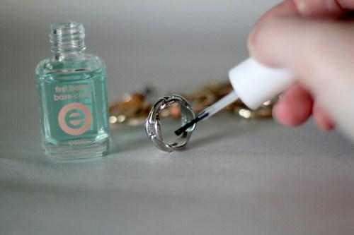 esmalte para sellar bisuteria