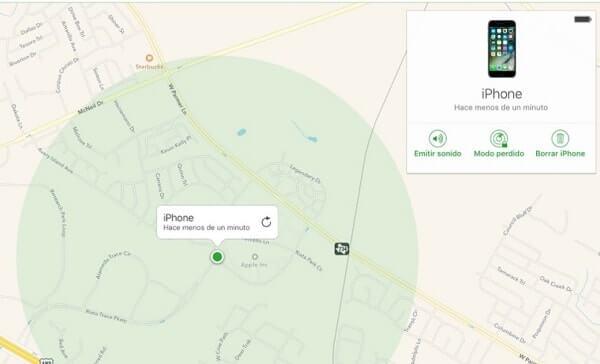 como localizar un iphone por gps
