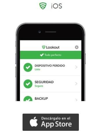 Lookout Mobile Security app