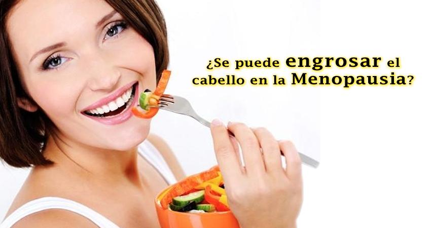 Como engrosar el cabello en la menopausia