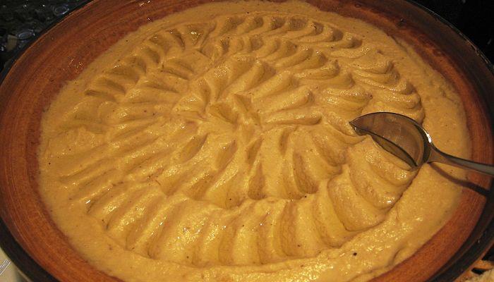 crema de garbanzo sin Tahini