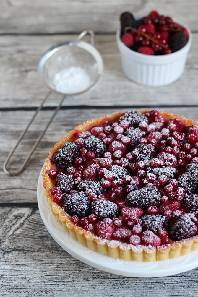Tarta yogur y frutos rojos 1