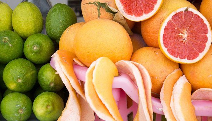 limones y toronjas