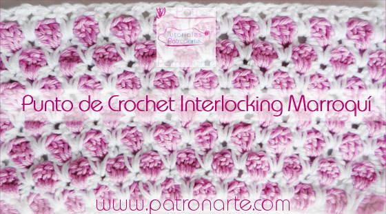 Punto de Crochet Interlocking Marroquí blog