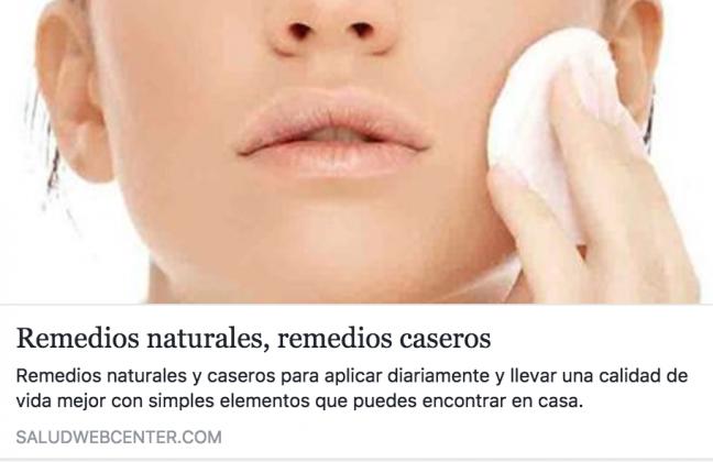 remedios naturales salud webcenter