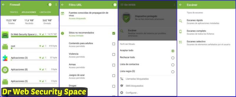 Dr Web Security Space app