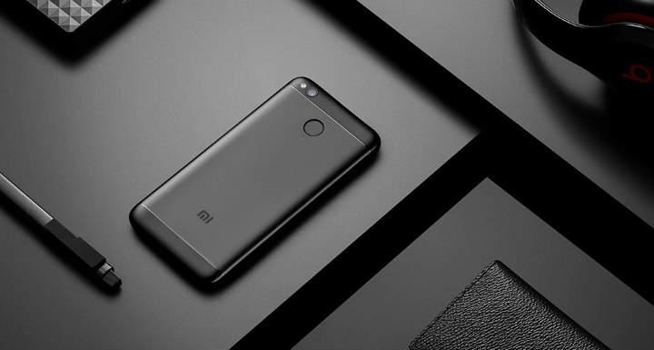 Xiaomi Redmi 4X boca abajo