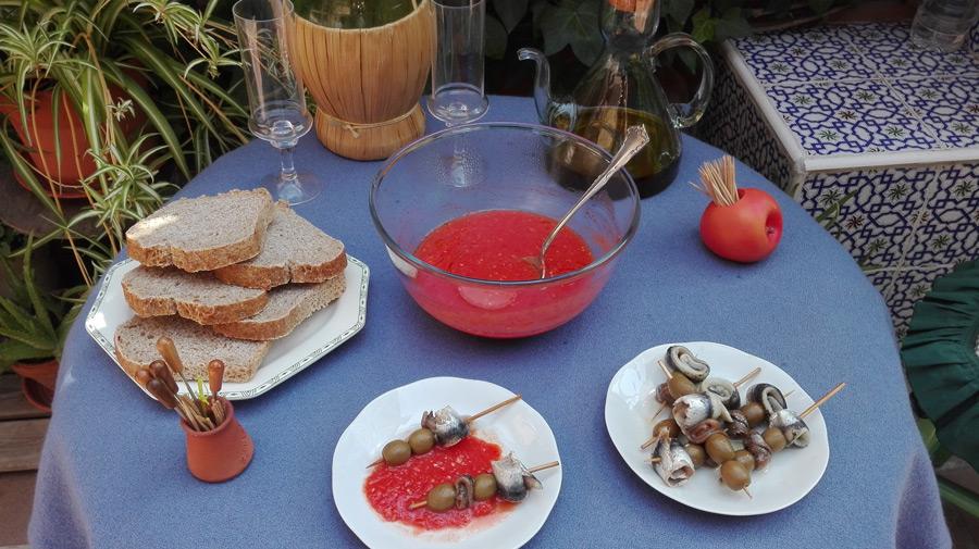 Recetas banderillas anchoas