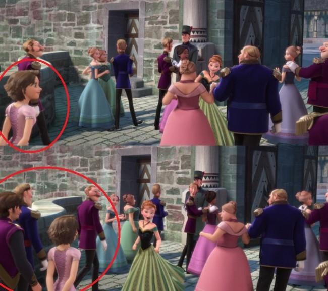 rapunzel en frozen