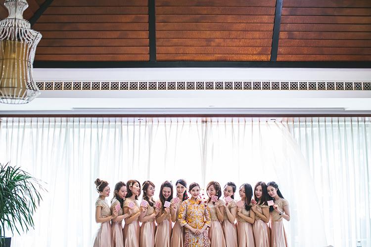 cuantas damas de honor debo llevar