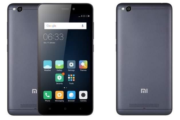 Xiaomi Redmi 4A Imagen frontal y trasera